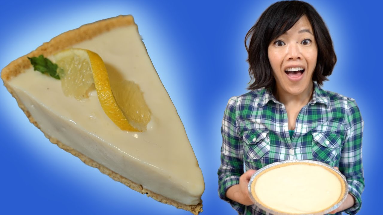 LEMON Icebox Pie in 5 minutes, 2 Ingredients -- an Old-Fashioned Recipe | emmymade