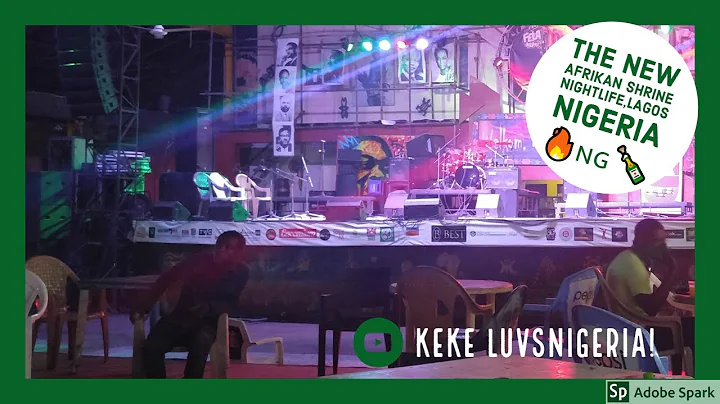 The New Afrikan Shrine Ikeja, lagos, Nigeria ❤💃🎶
