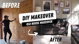 DIY Small space renovation! OLD HOUSE MAKEOVER | Budget friendly makeovers 2023