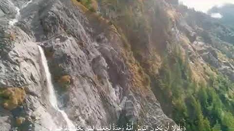 من سورة الزخرف القارئ يوسف العوضي - ولولا أن يكون الناس أمة واحدة، #القارئ_يوسف_العوضي