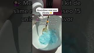 Storytime mientras hago slime #shorts