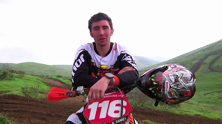In California with KTM riders Nate Kanney, David P...