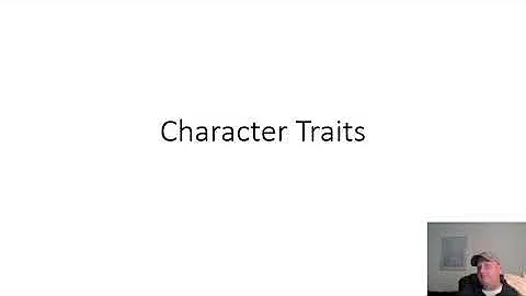 April 2nd Intro Character Traits
