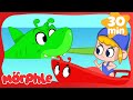 👀 Don’t Swim! Orphle the Shark is Coming! | 🔴 Morphle VS Orphle 🟢 | Fun Kids Cartoon