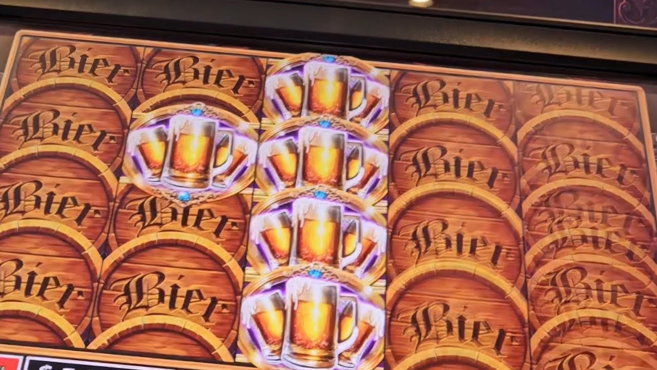 Epic wall of Locking Wilds on Bier-Haus!