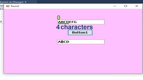 Programming VB.net: starts at a specified character position and has a specified length in textbox