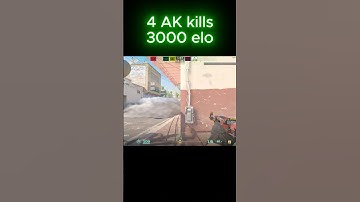 4 AK-47 kills  #3000elo #counterstrike #cs2 #cs2highlights