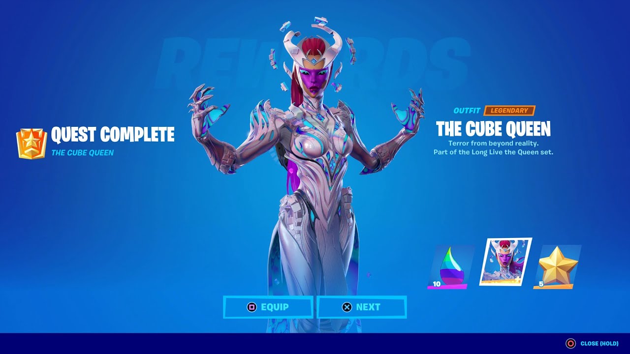 Survive Storm Circles While Carrying a Sideways Weapon 5   Fortnite Cube Queen Quests