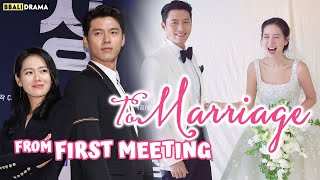 Son Ye Jin & Hyun Bin's Journey: From First Meeting To MARRIAGE