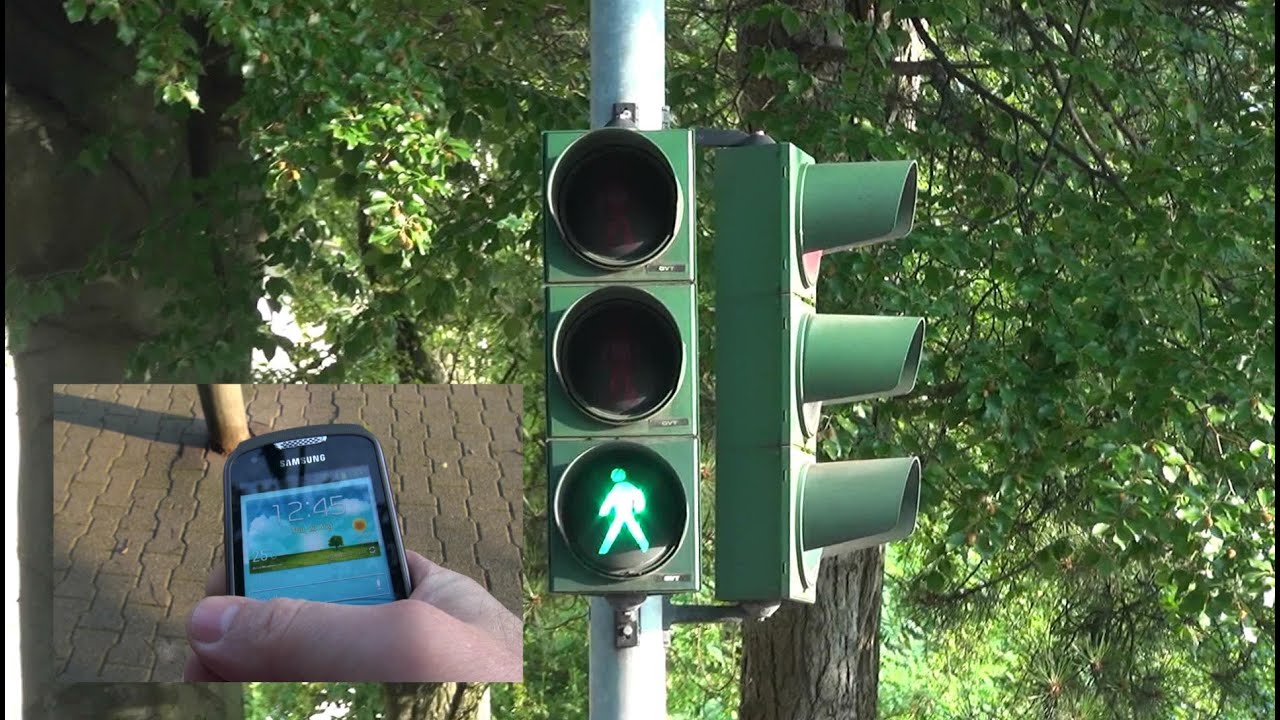 Ampel fernsteuern mit dem Smartphone (Traffic light remote control) 26.