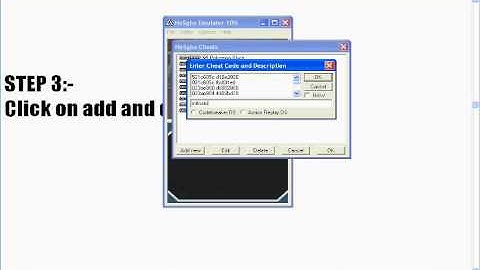 How to add cheats on no$gba.wmv