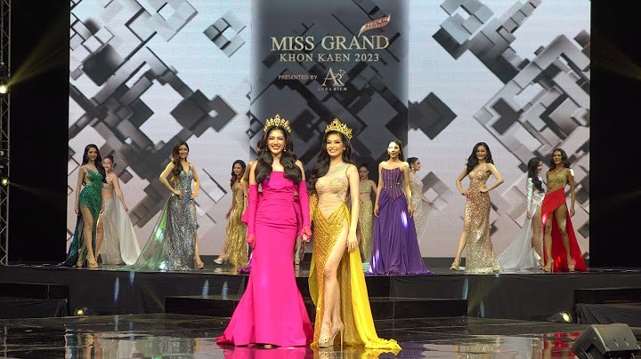 MISS GRAND KHONKAEN 2023 Preliminary Evening Gowns