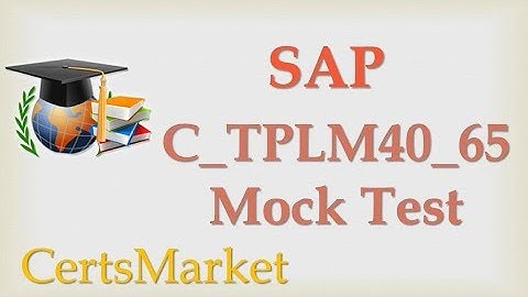 Why C_TPLM40_65 Mock Test Is Common In USA