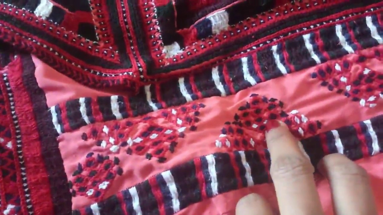 Balochi Dress - Balochi Doch ( Angoor -a- Naal ) D#2