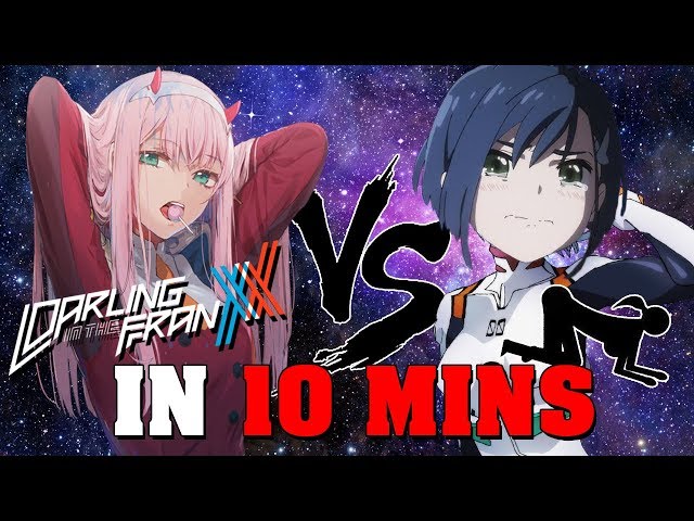 Darling in the FranXX IN 10 MINUTES class=