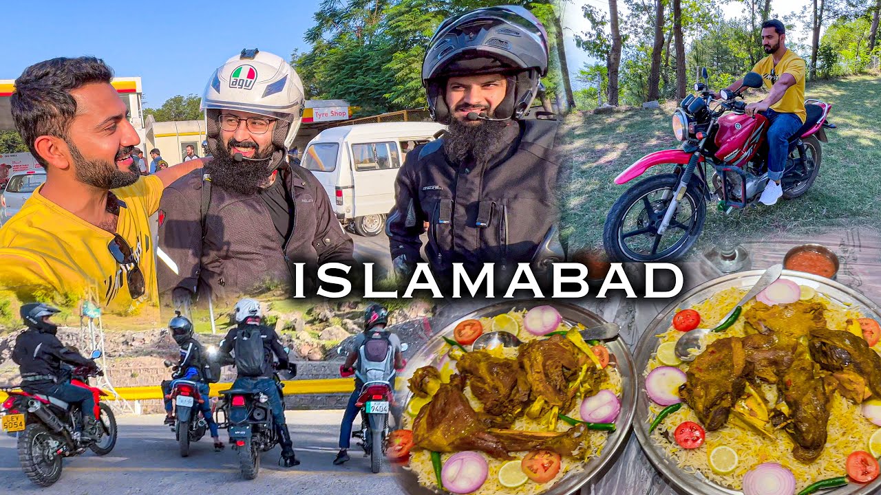 Best Lamb MANDI in Islamabad | Riding Off-Road to Murree on Bike with @Tuaha Ibn Jalil  @Ali E.