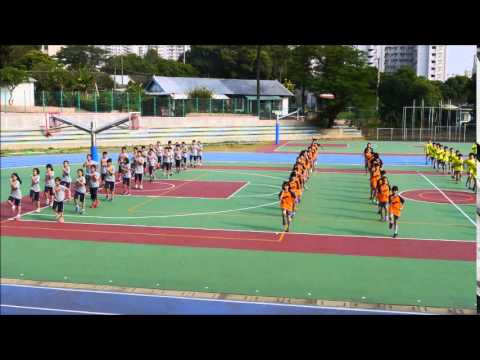 東大附小五年孝班 2014跳長繩與健康操