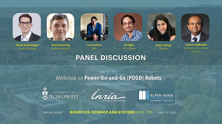 Panel Discussion - Power-On-and-Go Workshop (RSS 2...
