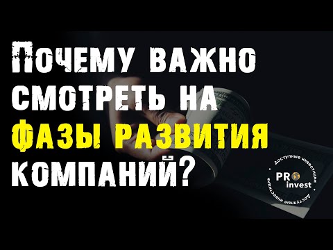 Стадии развития компаний. Дианмика выручки и прибыли