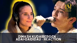 DIMASH  Adai+Daididau Bastau 2017  First Time Reaction