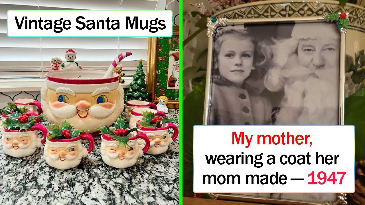 Vintage Christmas Decorations That Prove Holidays Used To Feel Different