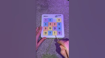 🍇 from 1 to 15 ➰ Sliding Block Puzzle ➰ #15puzzle #satisfying #puzzle