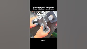Part 4: From Scrap to Beast – DIY Hydraulic Loader Build from a Lawn Tractor #amazing #making #usa