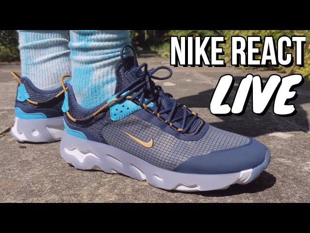 NIKE REACT REVIEW - On feet, comfort, weight, breathability, - YouTube