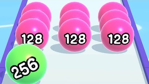 Ball Run 2048 - All Levels Gameplay Android,iOS (Level 822-827)