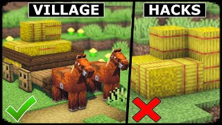 15+ Ways to UPGRADE Village in Minecraft