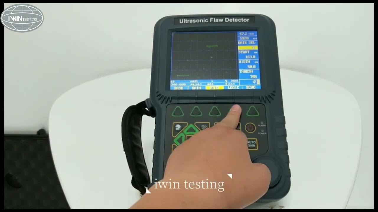 U600 Ultrasonic flaw detection YouTube