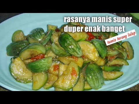 Resep Oseng Terong Lalap