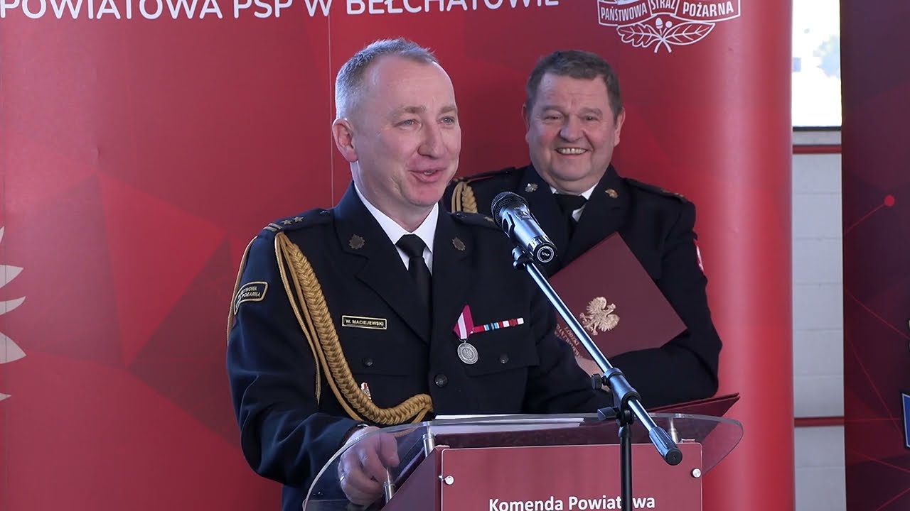 TKB - Zastępca Komendanta Bełchatowskiej PSP odchodzi na emeryturę - 27.02.2026