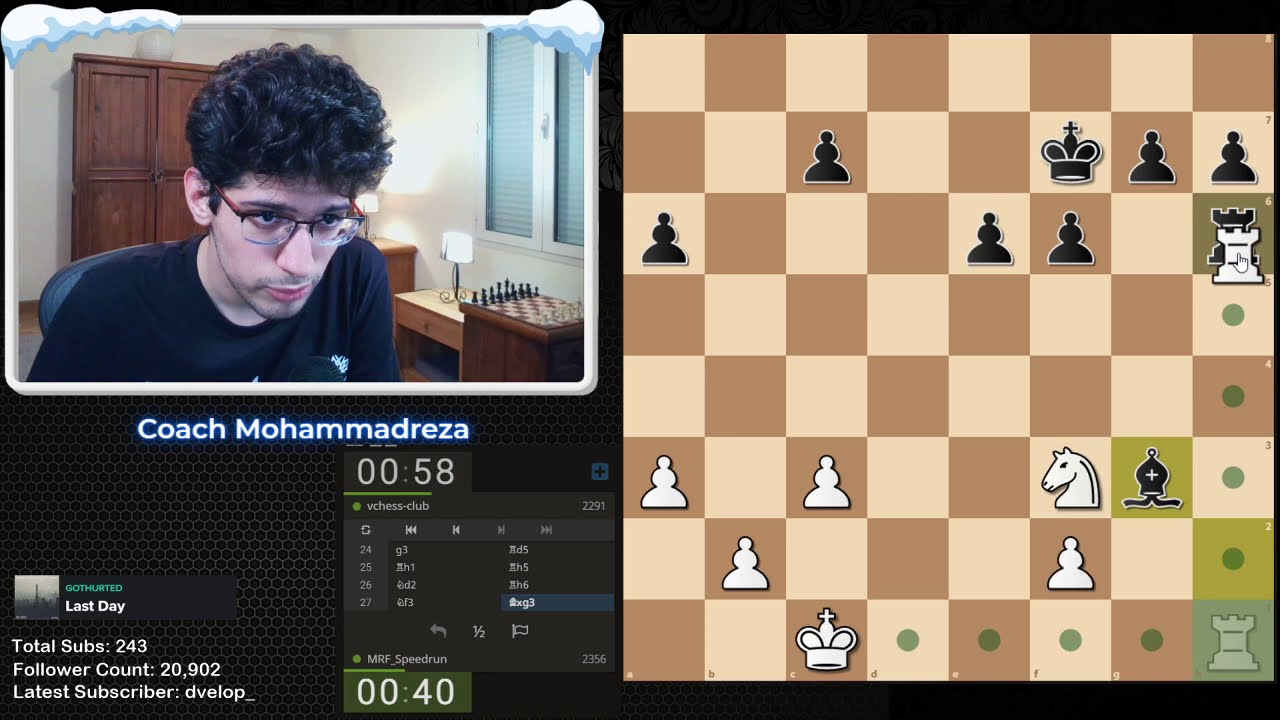 Mohammadreza falls into a trap 