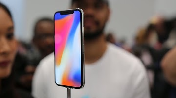 Apple iPhone X first look