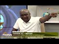 The clash captain smart clashes with an international security consultant  on onua tv