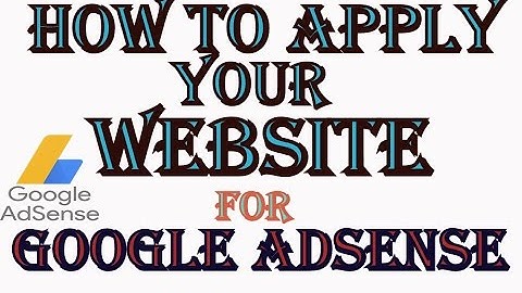 Apply your WEBSITE for GOOGLE ADSENSE - tamil complete guide