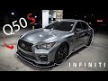 Infiniti Q50 Late Night Downtown POV Drive