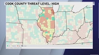 Chicago region returns to high threat level for COVID-19 transmission