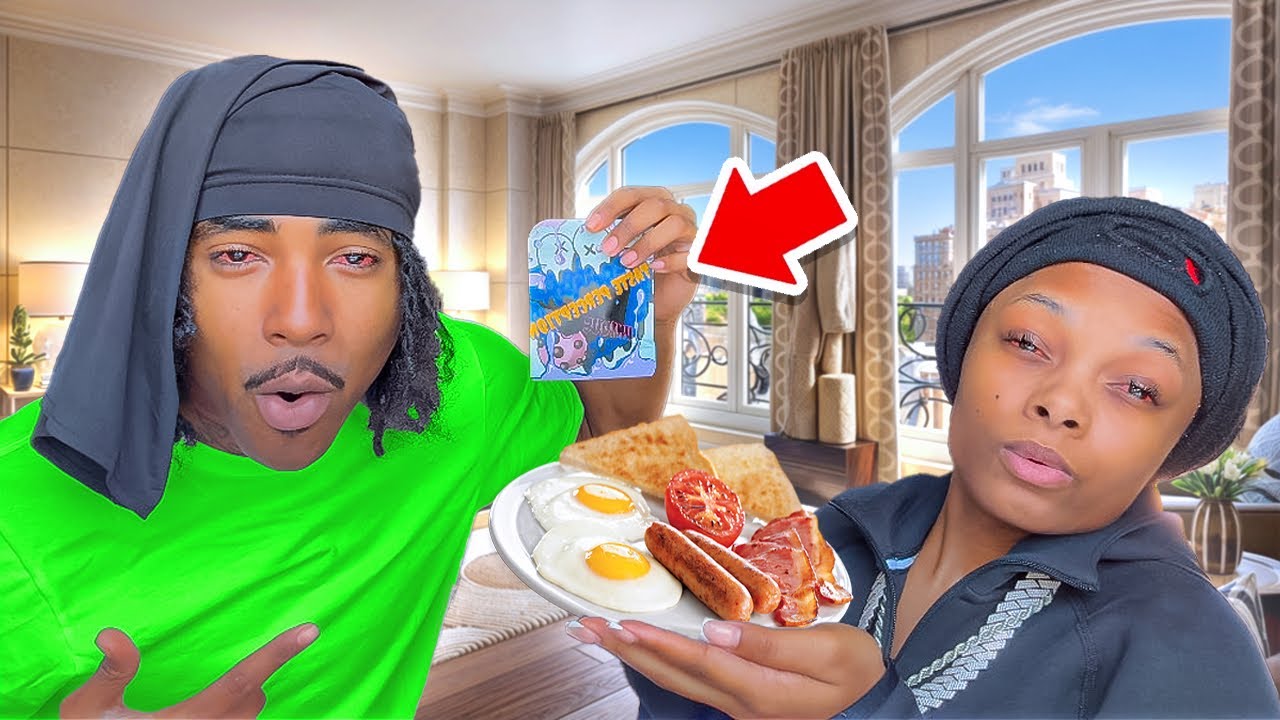 GETTING FRIED WITH MY GIRLFRIEND THEN COOKING BREAKFAST..