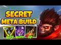 WUKONG JUNGLE WILD RIFT WITH THIS SECRET BUILD IS INSANE BROKEN