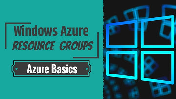 Microsoft Azure Basics : Resource groups