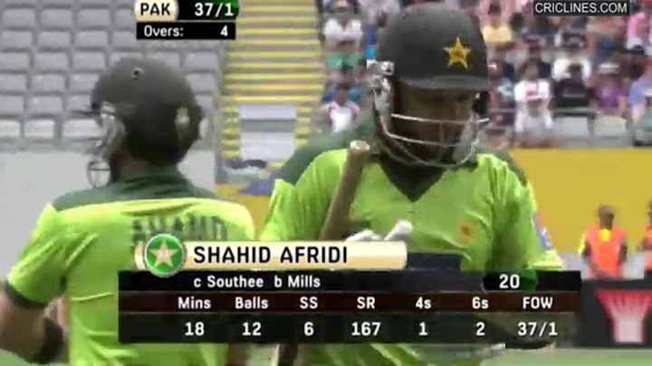 New Zealand vs Pakistan-1st T20-26th Dec 2010-Highlights