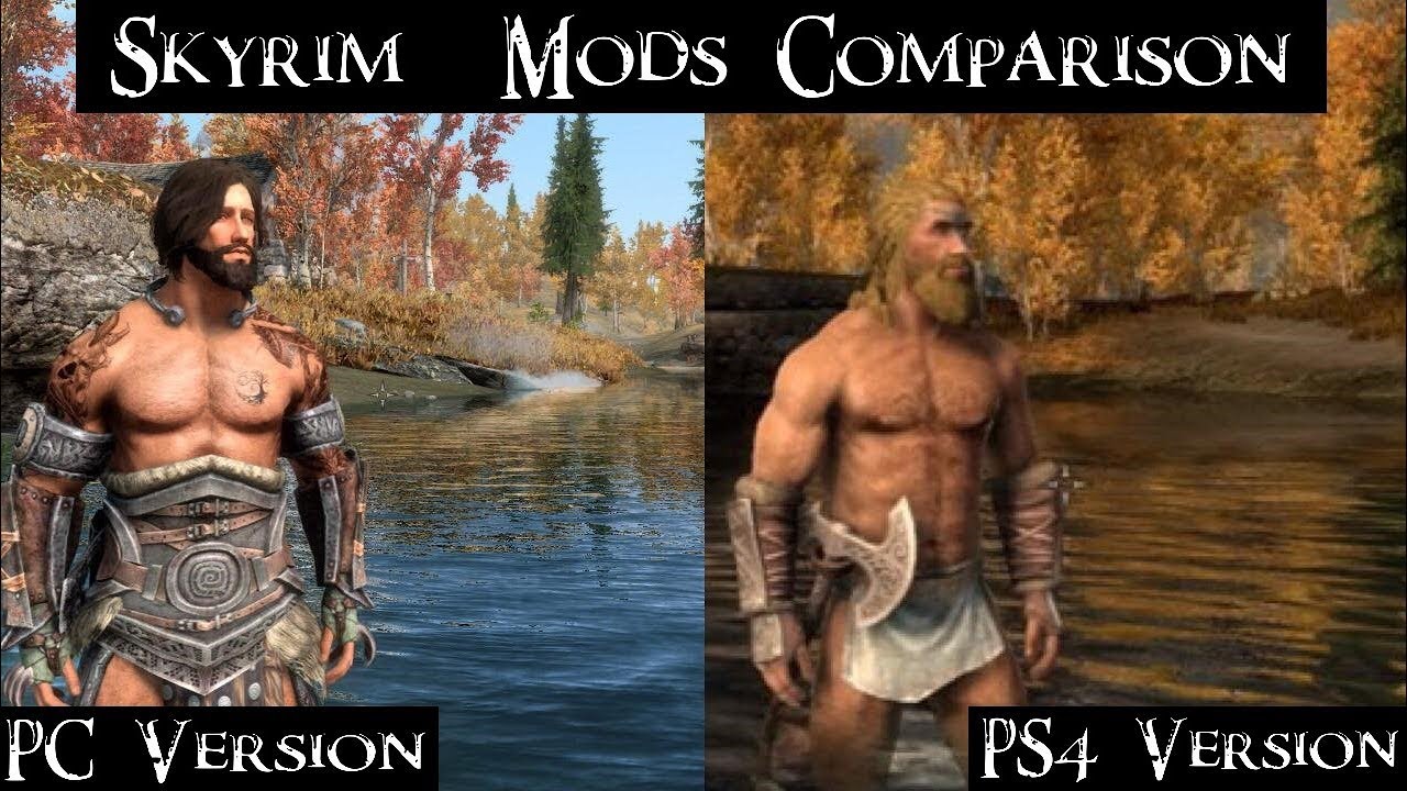 Narkoman præst Elskede My Best Skyrim Mods 2019 | PS4 vs PC Graphics Comparison | Elder Scrolls  Special Edition Remastered - YouTube