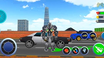Army Robot Jet Missile Truck Tank Wars of City Robot Part3 - Android iOS Gameplay