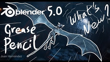 Blender 5.0 Grease Pencil brengt pentool, bewegingsonscherpte en nog veel meer