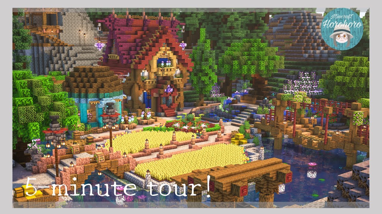 Minecraft Aesthetic World Tour | Country District