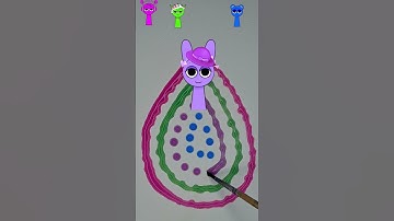 ASMR Color Mixing #sprunki #satisfying #asmr #color #oddlysatisfying