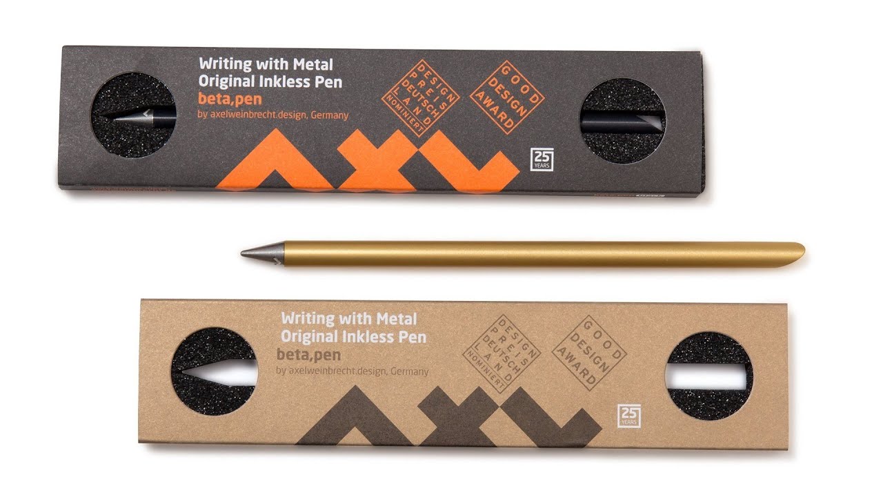 Axel Weinbrecht Beta Inkless Pen Overview - YouTube