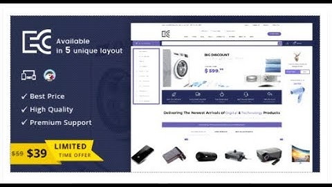 eCode - Responsive Prestashop 1.7 Theme | Themeforest Templates